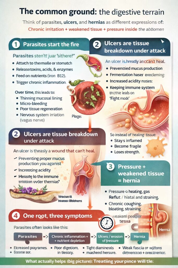 What's causes hernia and how to heal it