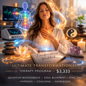 Ultimate Steps to transformation for transformational therapy program changing tragic to magic – Quantum Biofeedback, Soul Blueprint & Energy Activation ($3,333)